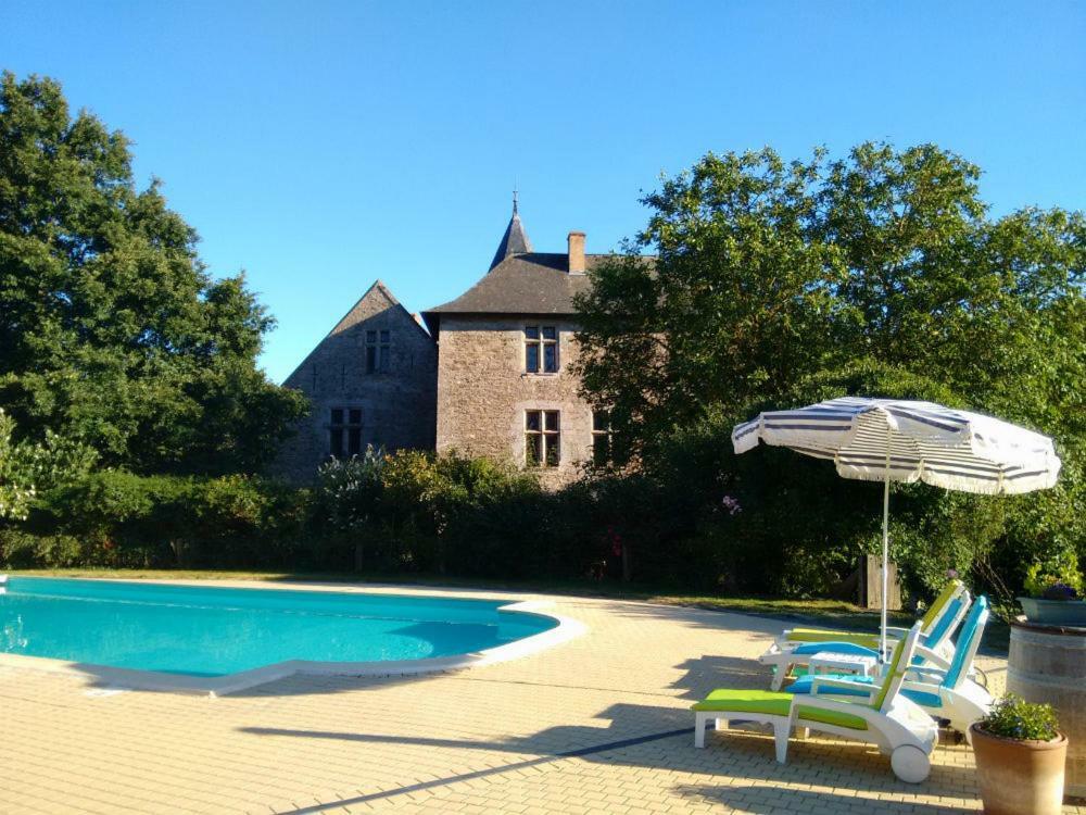 Chateau De Chanze Faye-d'Anjou Extérieur photo